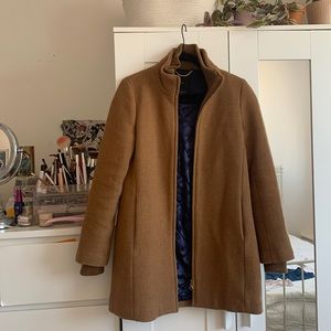 J.Crew Women’s Lodge coat in Italian stadium-cloth wool